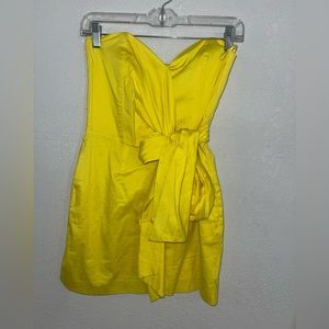 French connection Florida summer strapless dress